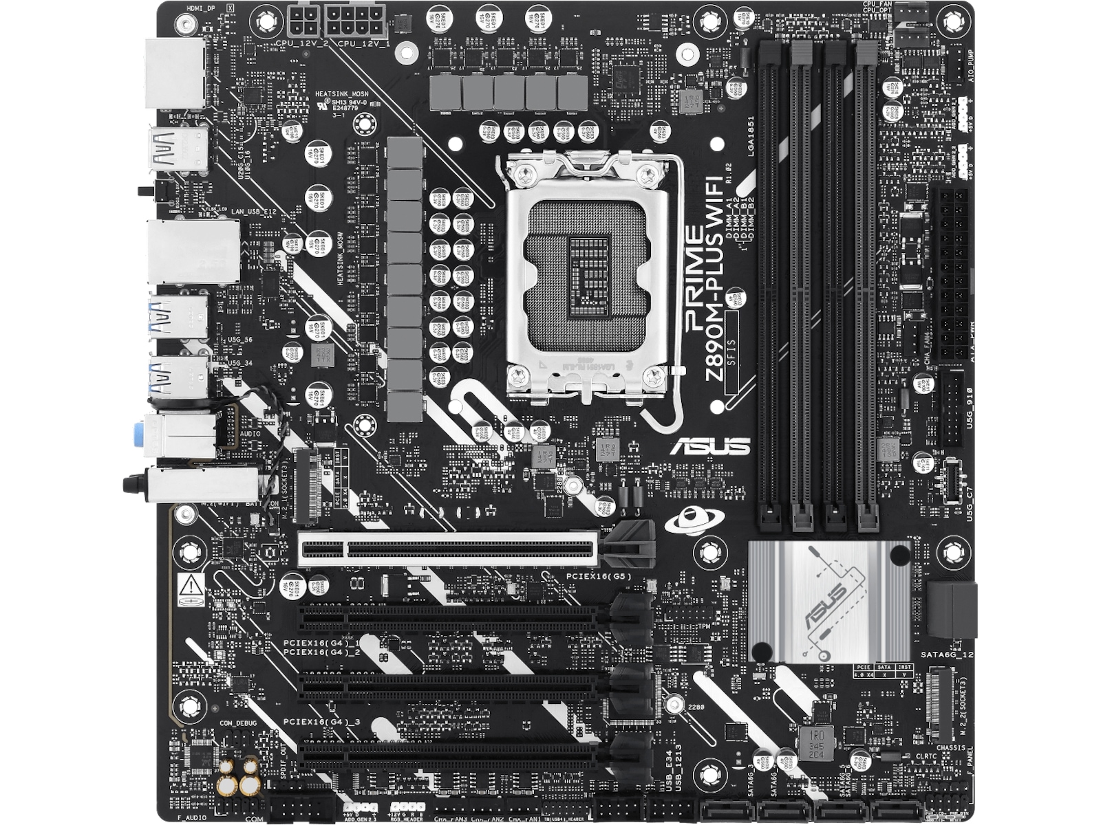 Asus Prime Z890M-PLUS WIFI Hovedkort Intel Socket