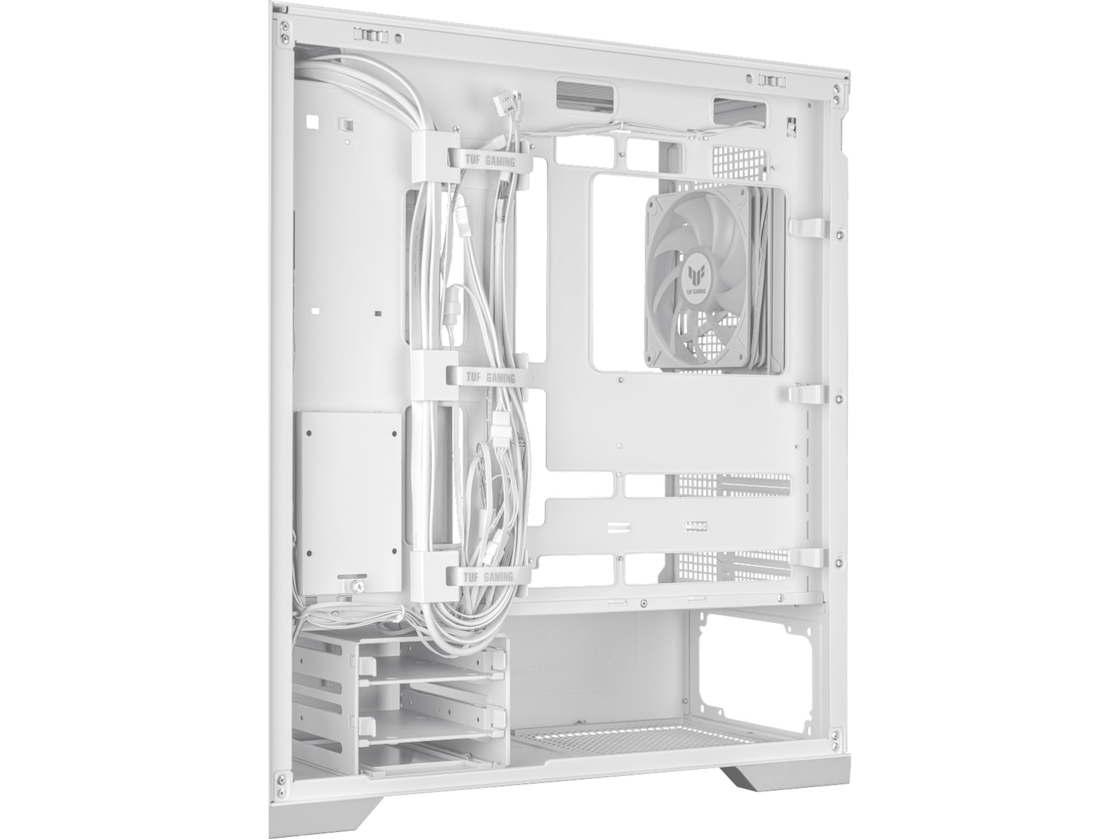 Asus TUF GAMING GT302 TG ARGB Mid Tower (hvit) Midi tower