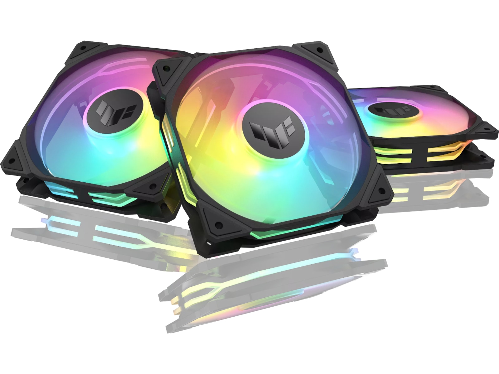 Asus TUF Gaming TR120 ARGB Reverse Vifte 3pk (sort) Vifter