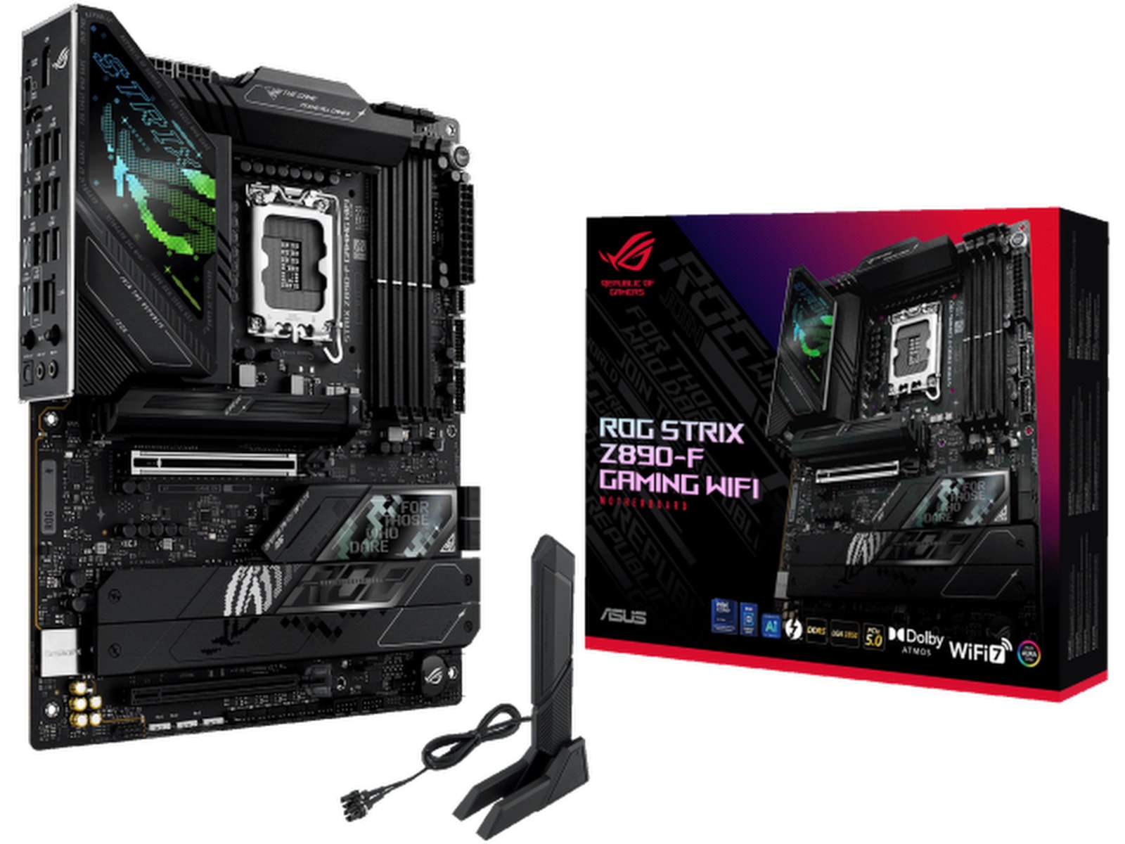Asus ROG Strix Z890-F Gaming WIFI Hovedkort Intel Socket