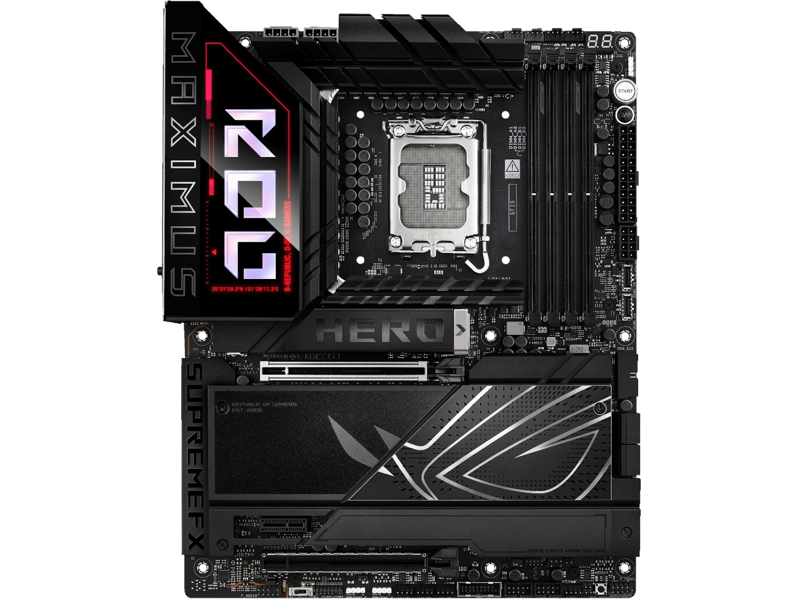 Asus ROG Maximus Z890 HERO Hovedkort Intel Socket