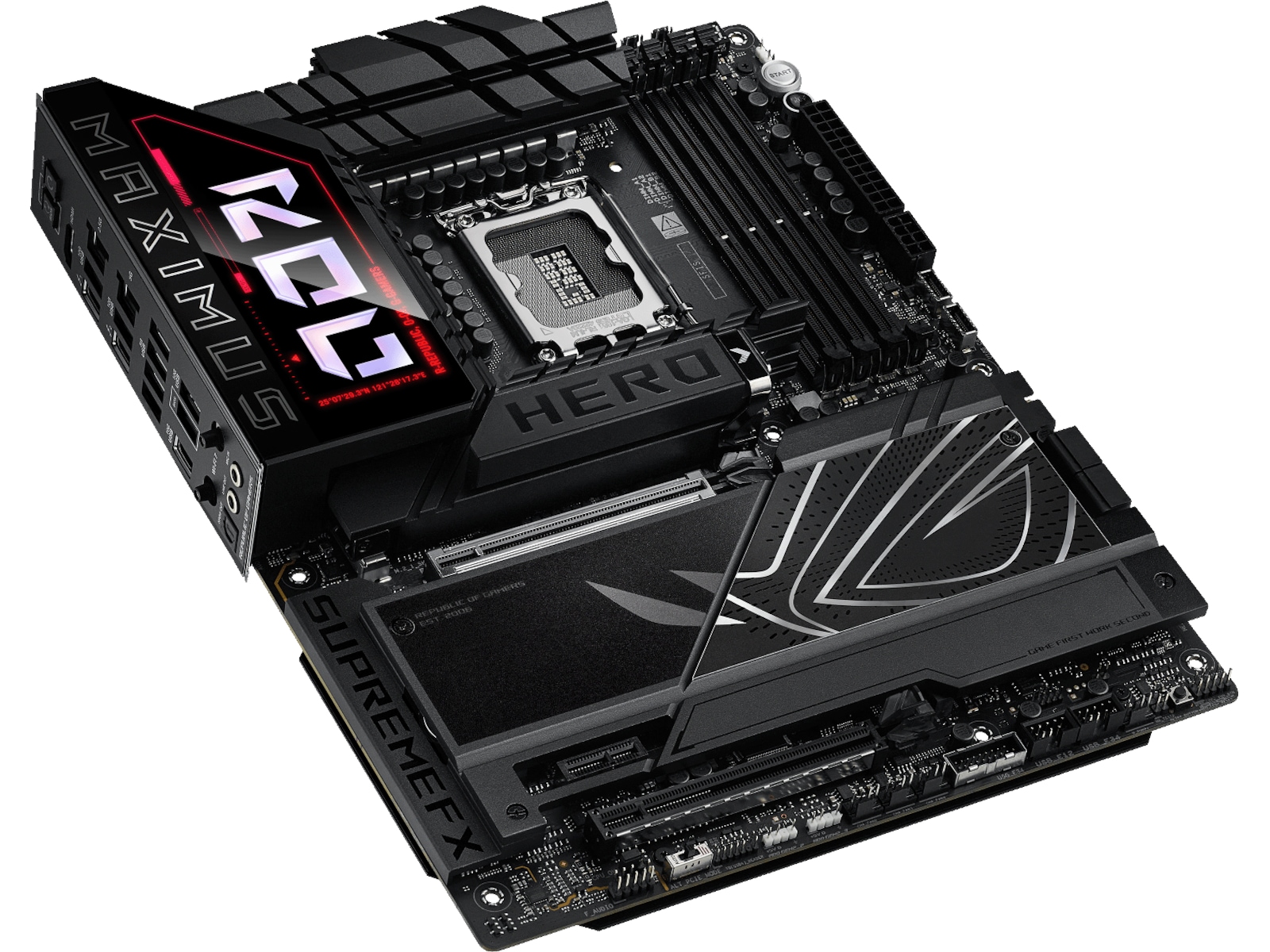 Asus ROG Maximus Z890 HERO Hovedkort Intel Socket