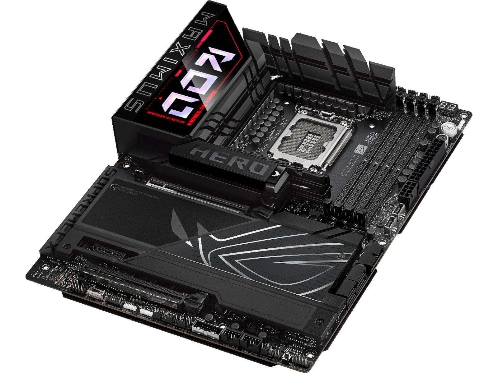 Asus ROG Maximus Z890 HERO Hovedkort Intel Socket
