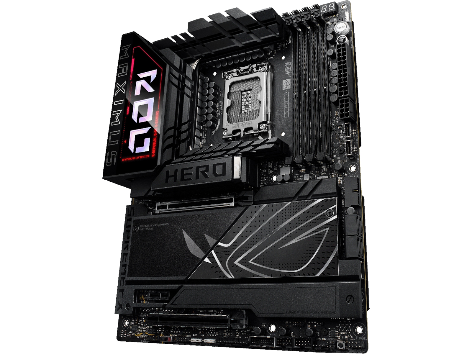 Asus ROG Maximus Z890 HERO Hovedkort Intel Socket