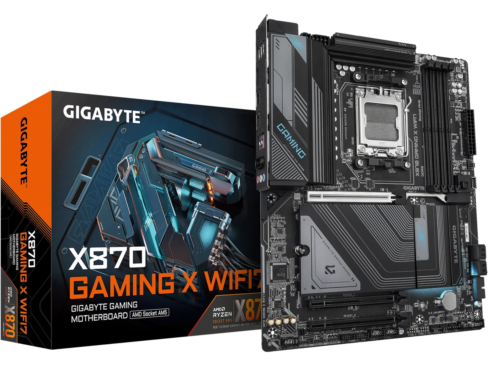 GIGABYTE X870 GAMING X Hovedkort AMD Socket