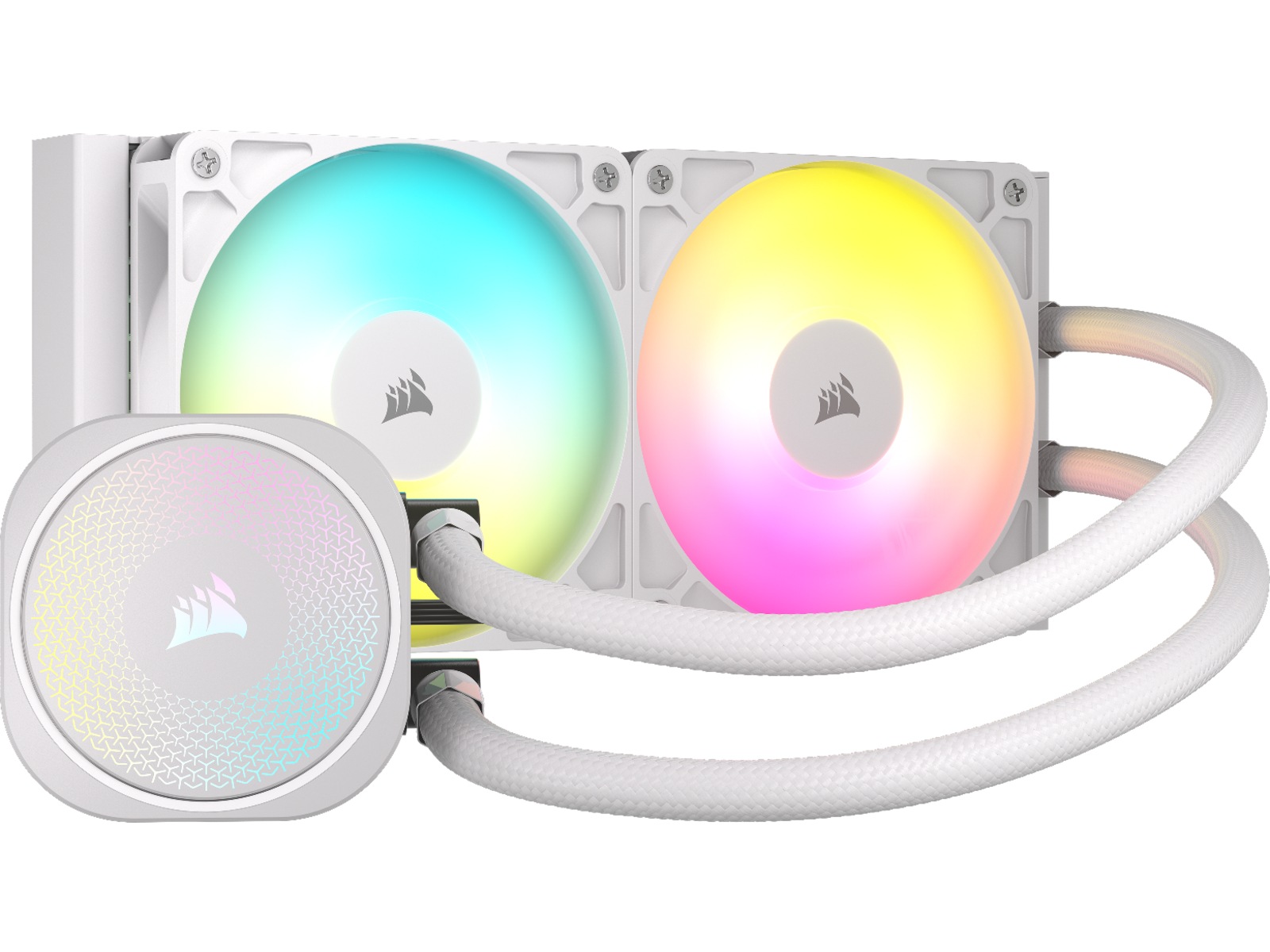 Corsair Nautilus 240 ARGB CPU Kjøler (hvit) CPU - Vannkjøling