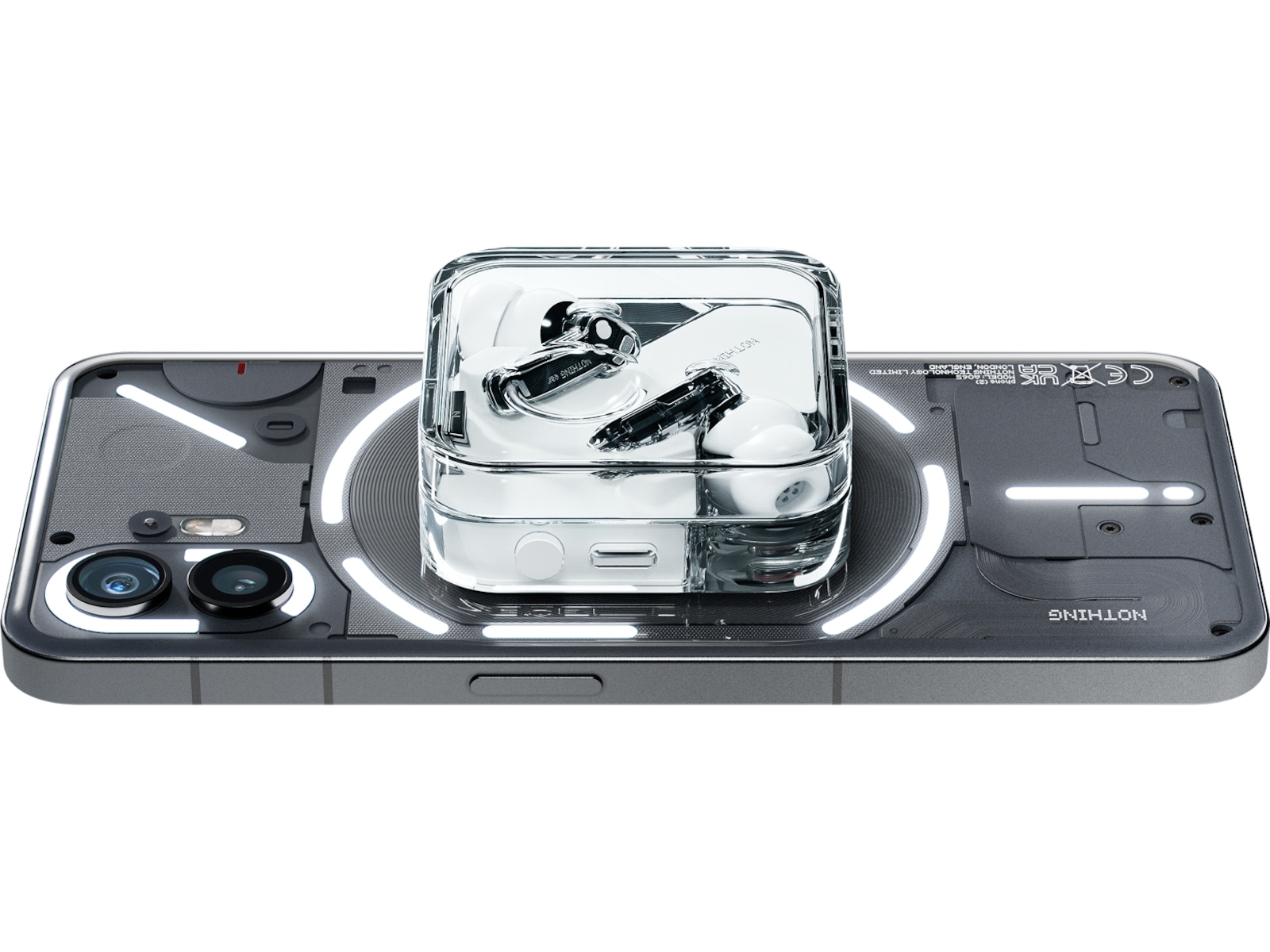 Nothing Ear trådløse ørepropper (hvit) Ørepropper