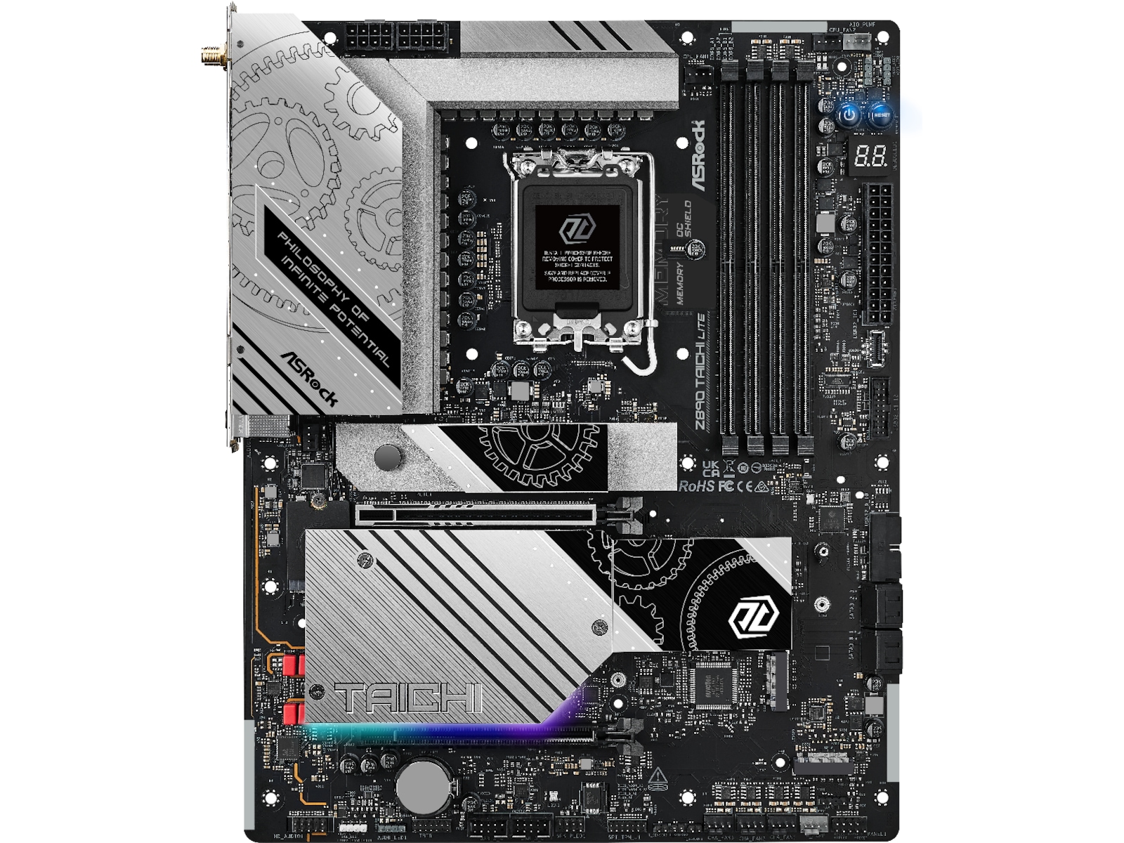 ASRock Z890 TAICHI LITE Hovedkort Intel Socket