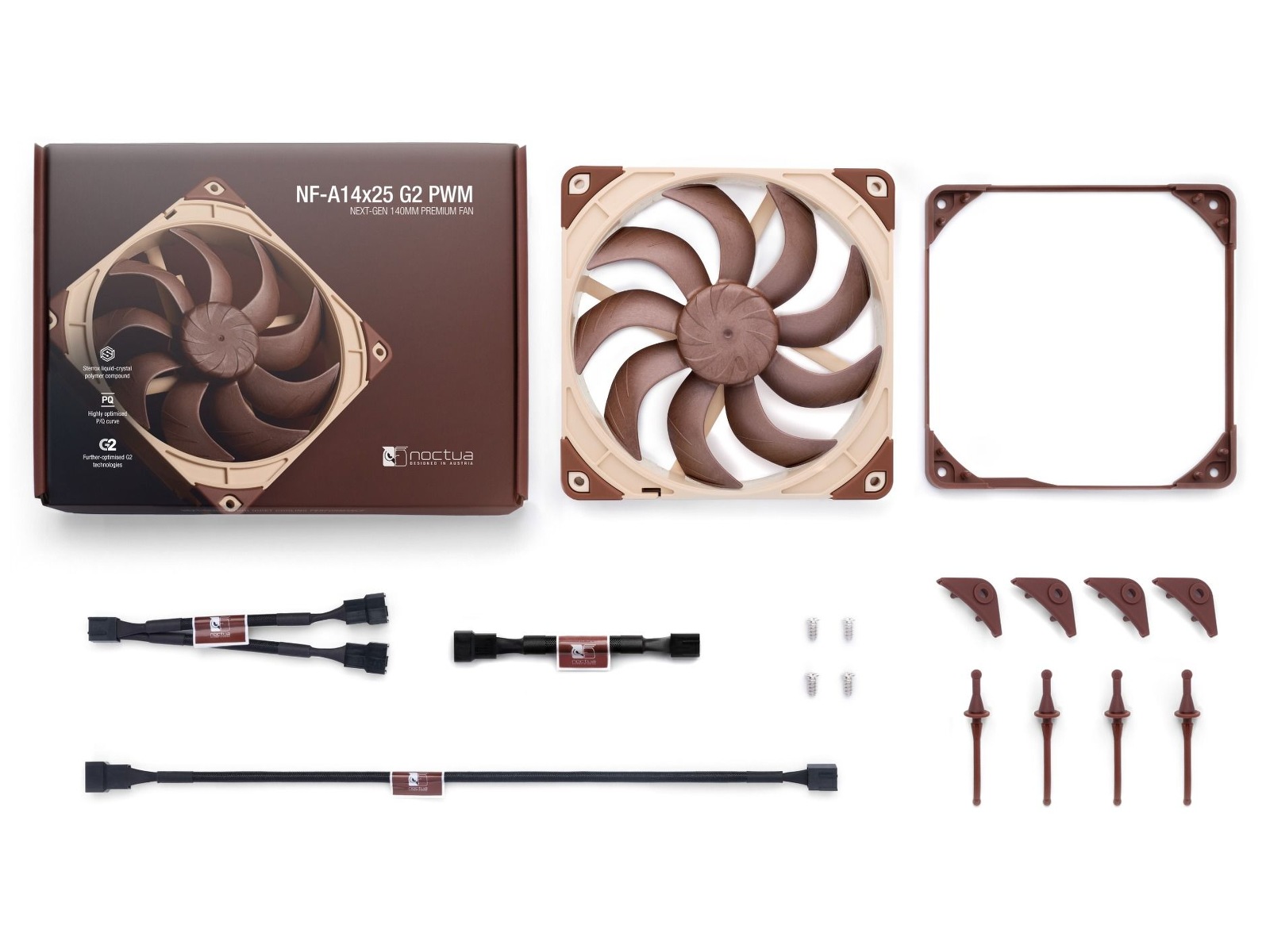 Noctua NF-A14x25 G2 PWM Vifte Vifter