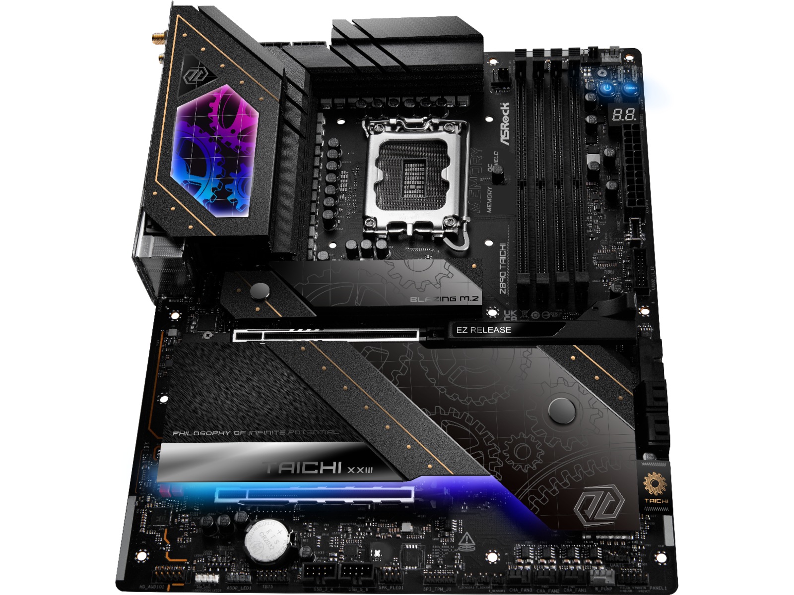 ASRock Z890 TAICHI Hovedkort Intel Socket