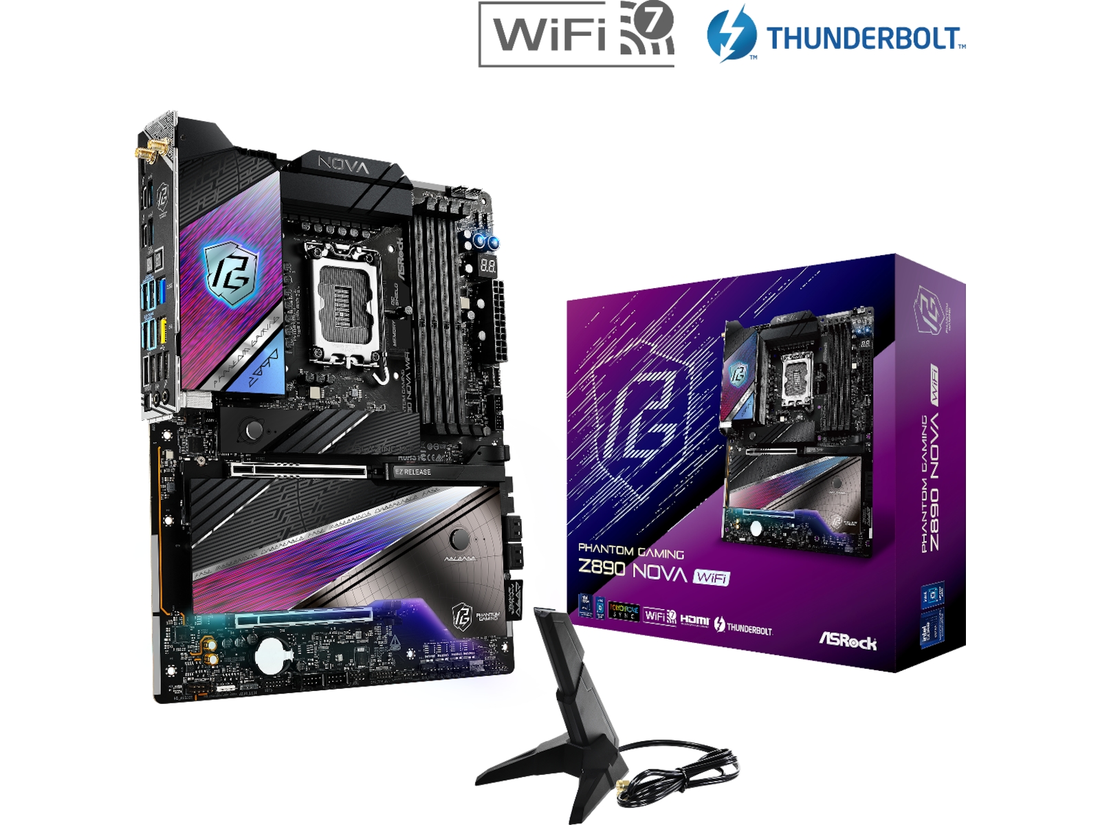 ASRock Z890 NOVA WIFI Hovedkort Intel Socket