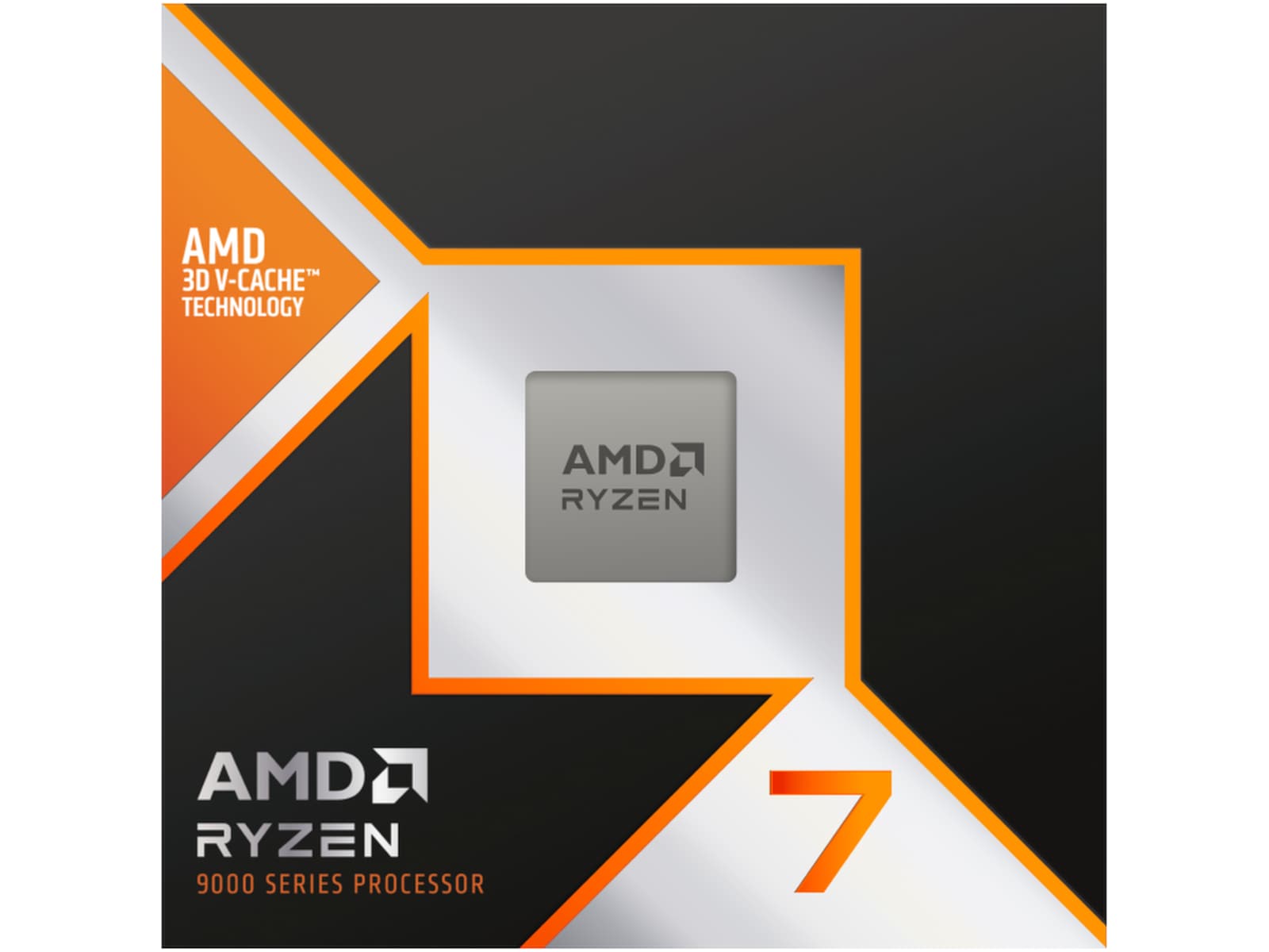 AMD Ryzen 7 9800X3D CPU Prosessorer