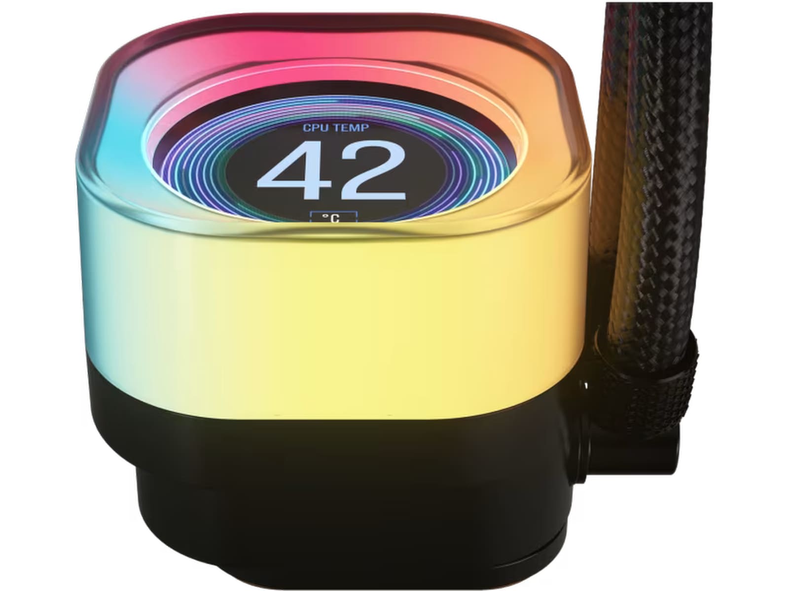 Corsair iCUE LINK TITAN 360 RX LCD AIO Kjøler (sort) CPU - Vannkjøling