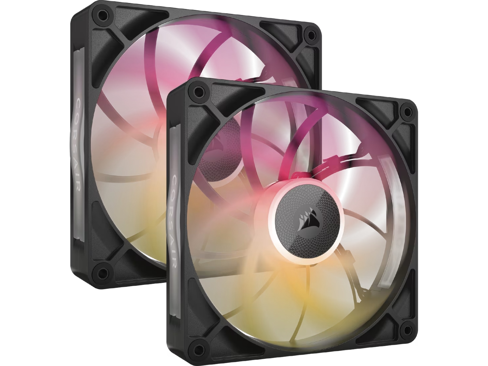 Corsair iCUE LINK RX140 RGB MAX Vifte 2pk (sort) Vifter