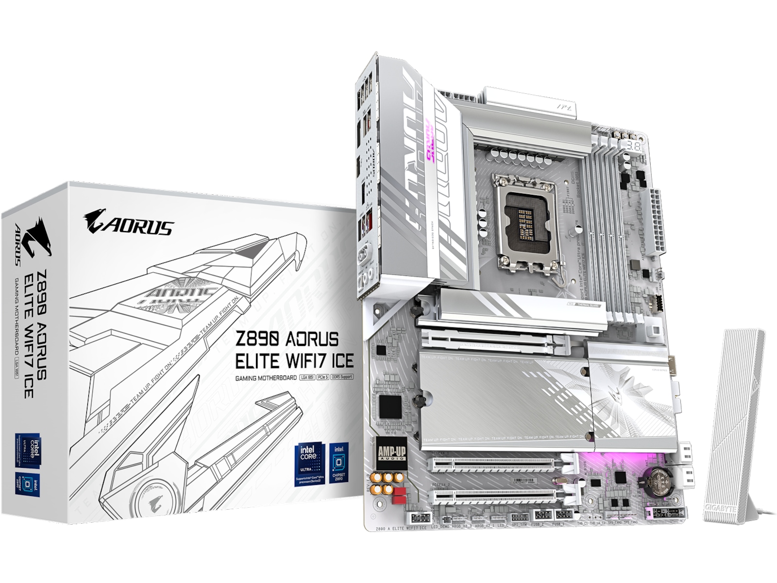 GIGABYTE Z890 A ELITE WF7 ICE Hovedkort Intel Socket