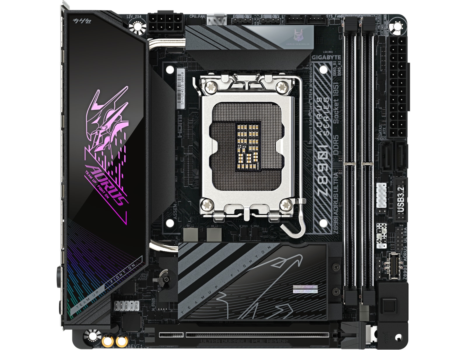 GIGABYTE Z890I AORUS ULTRA Hovedkort Intel Socket
