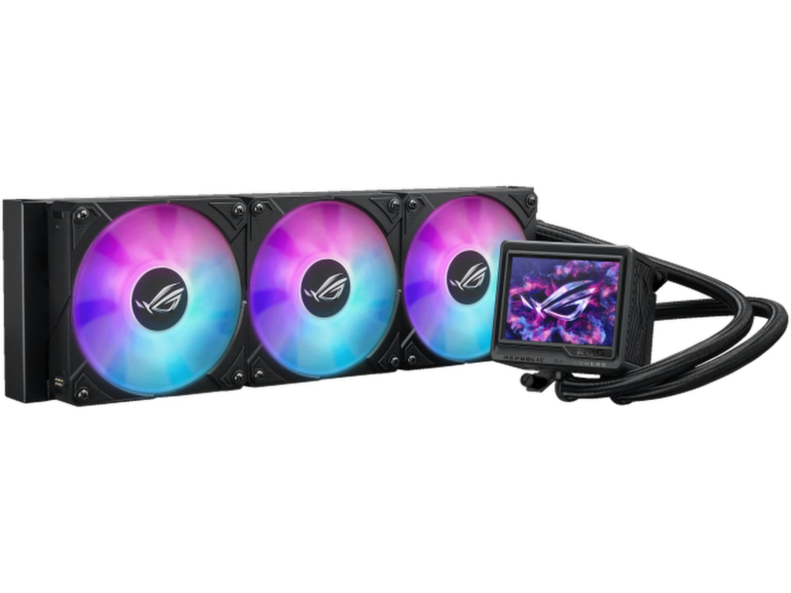 Asus ROG Ryujin III 360 ARGB Extreme Kjøler (sort) CPU - Vannkjøling