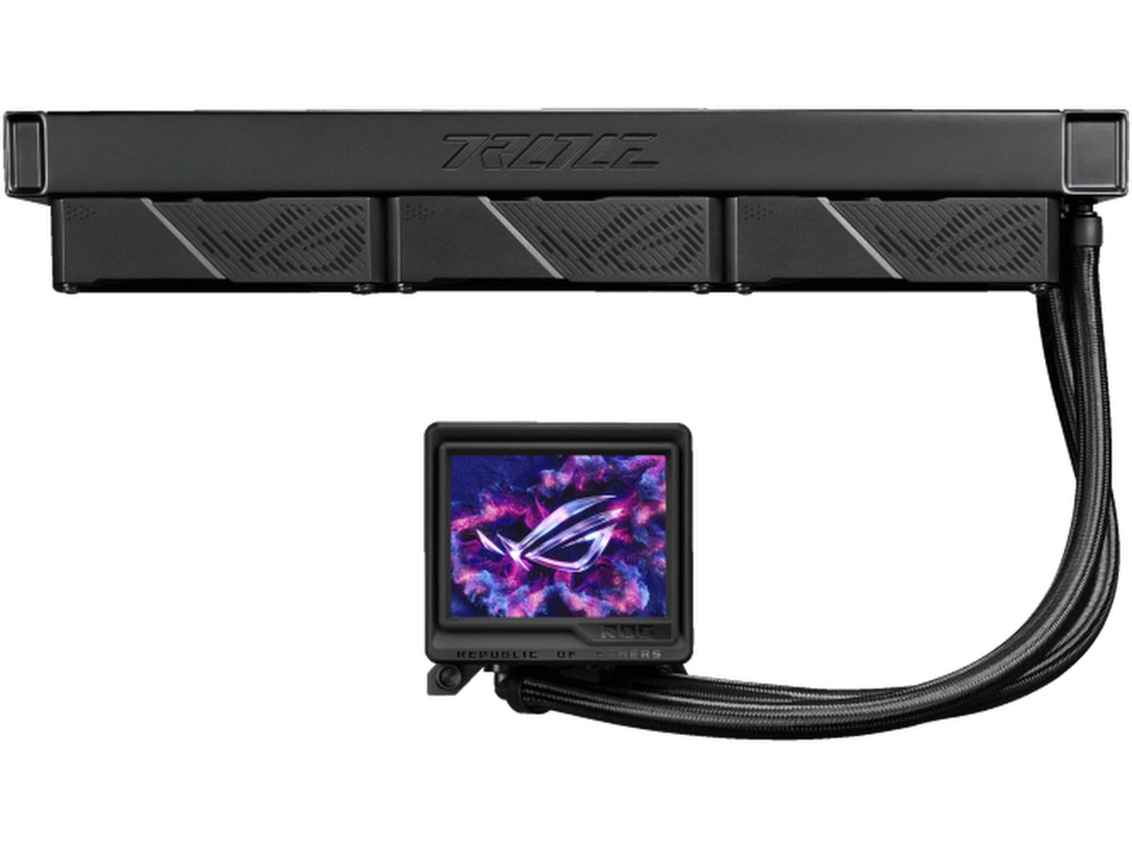 Asus ROG Ryujin III 360 ARGB Extreme Kjøler (sort) CPU - Vannkjøling