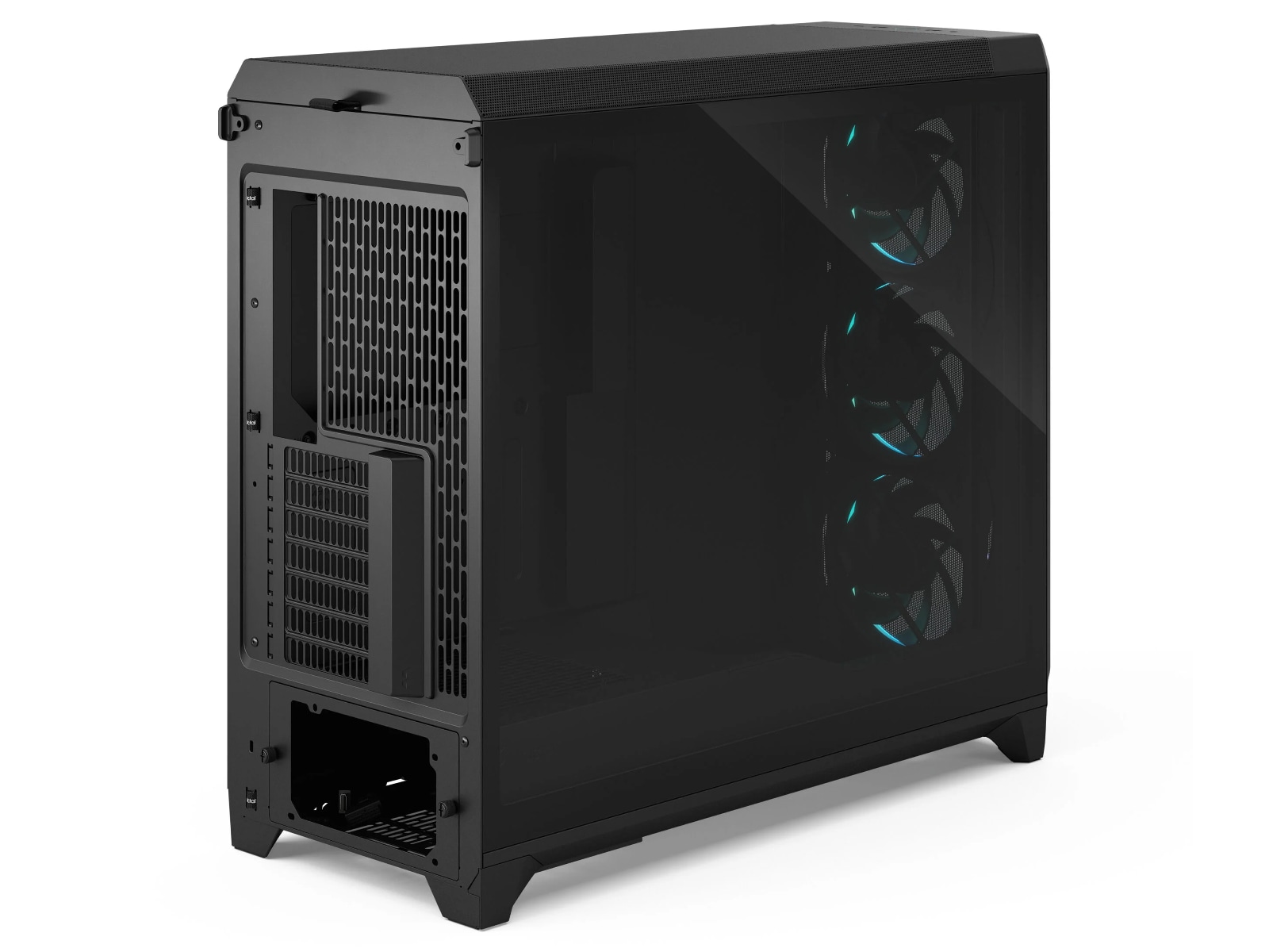 Fractal Meshify 3 XL RGB TG Light Tint Mid Tower (sort) Midi tower