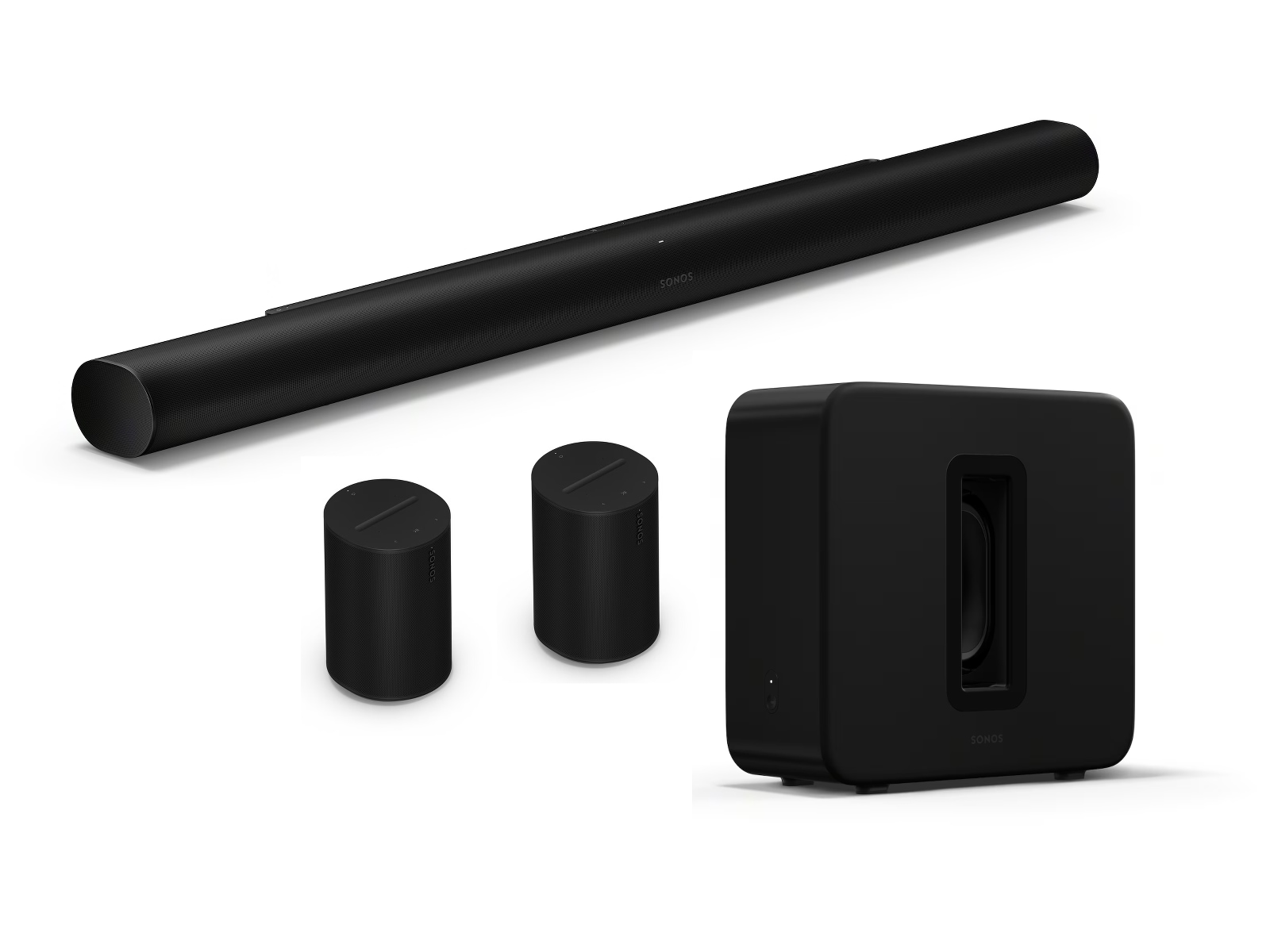 Sonos Arc Ultra (sort) Lydplanker