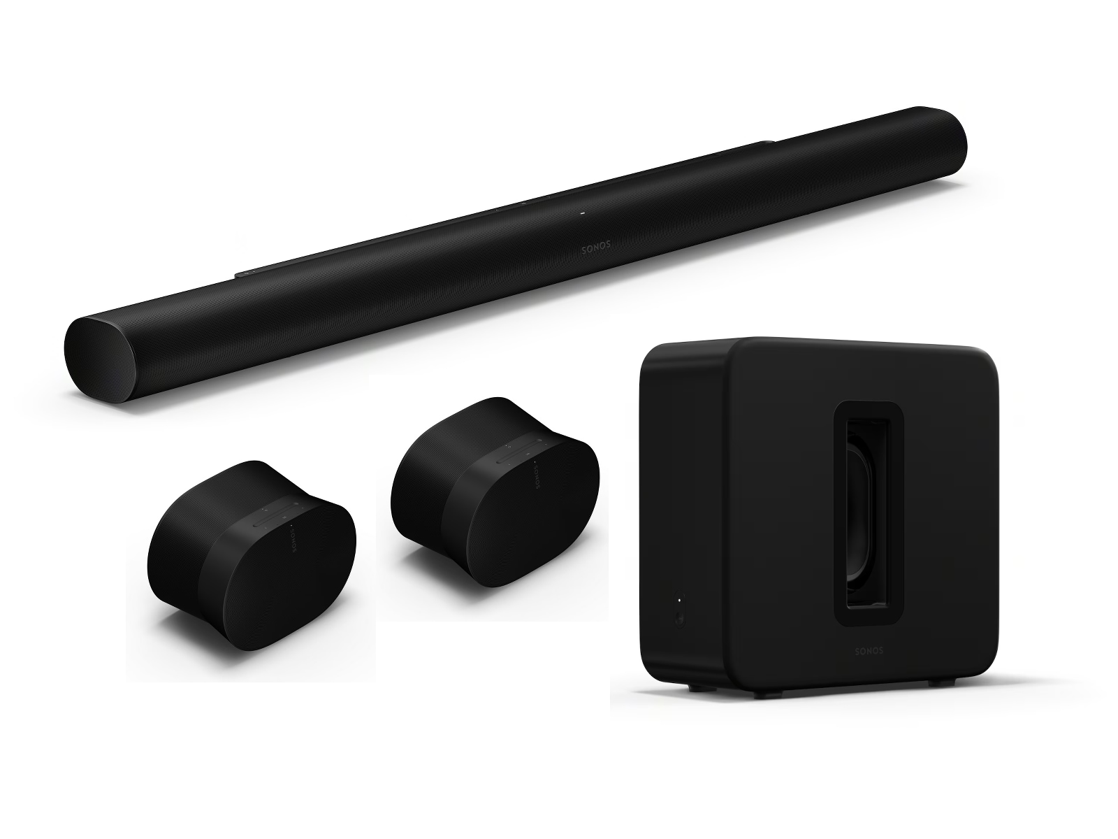 Sonos Arc Ultra (sort) Lydplanker