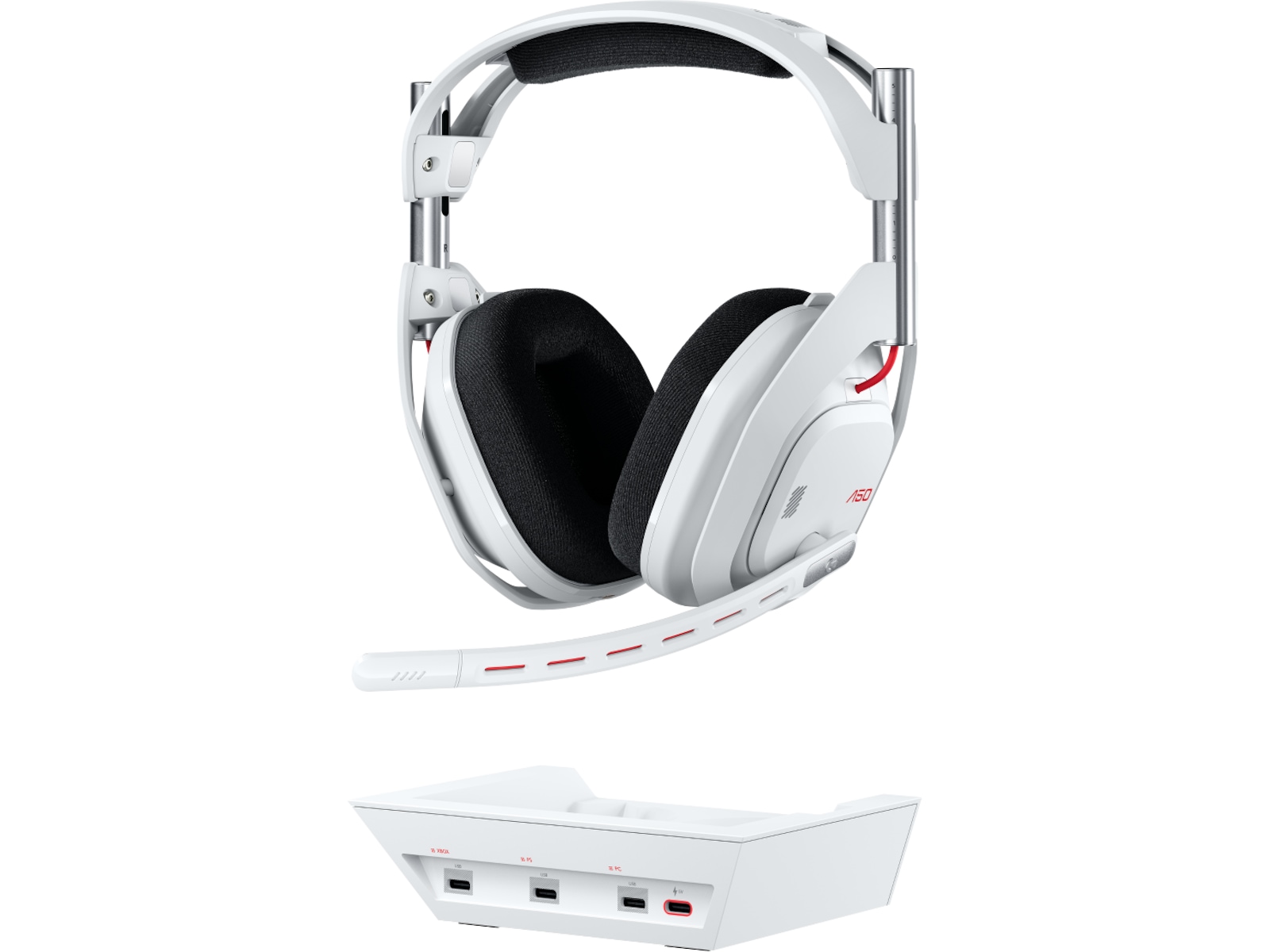 Logitech Astro A50 Lightspeed Trådløst Gamingheadset (hvit) -B-Grade Demo headset