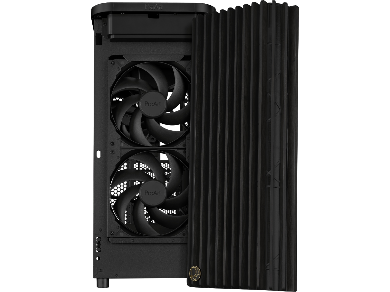 Asus Proart PA401 Wood Metal PWM Mid Tower (sort) Midi tower