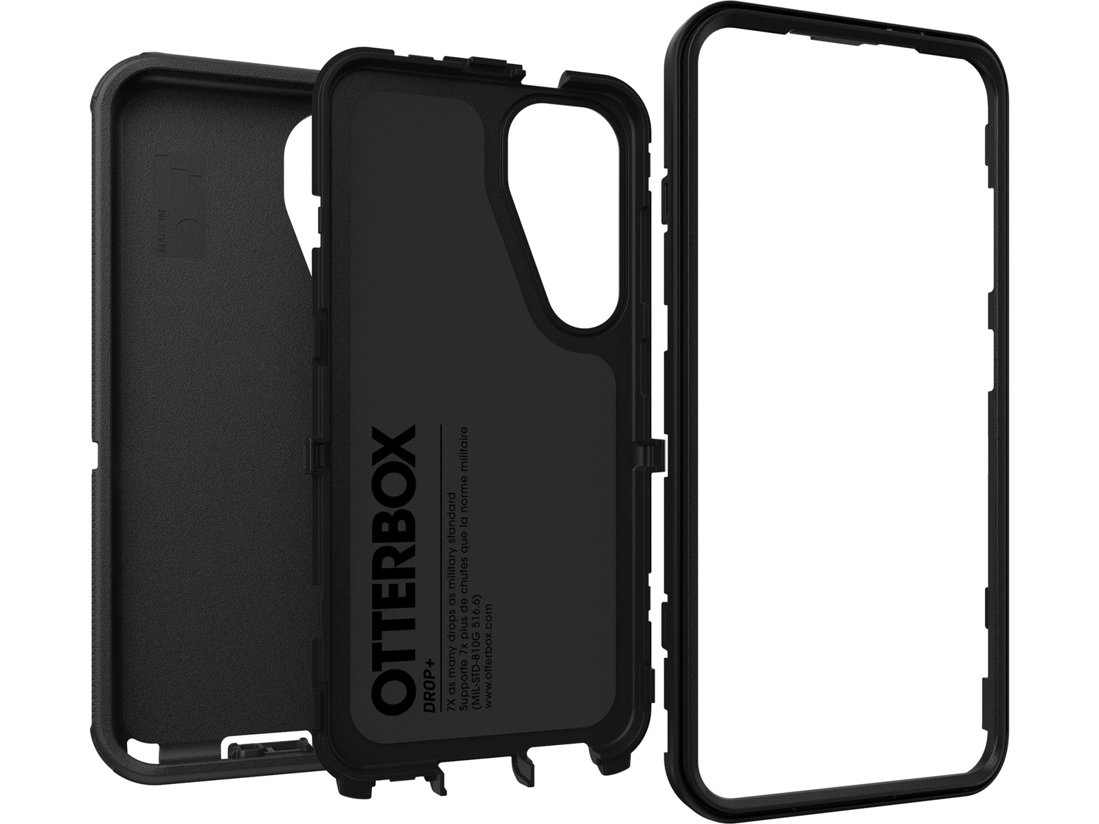 OtterBox Galaxy S25 Defender deksel - ProPack (sort) Mobildeksel
