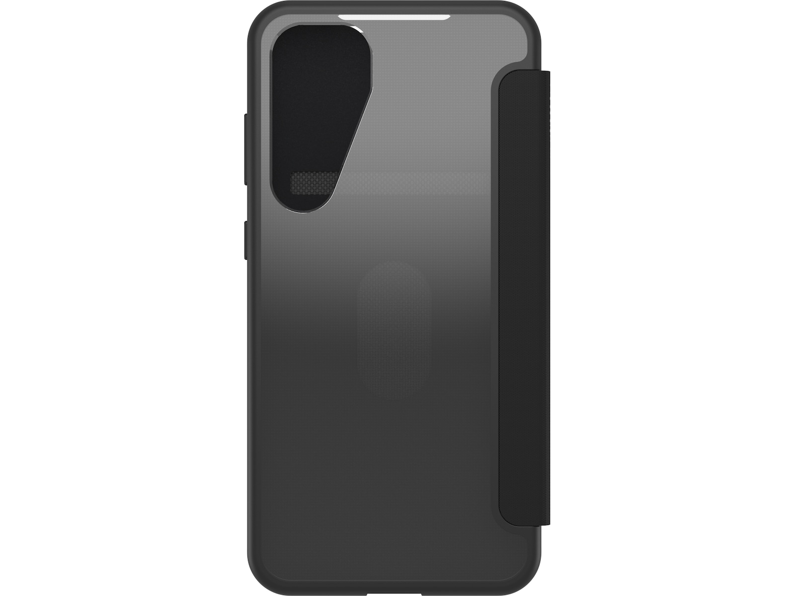 OtterBox Galaxy S25+ React Folio (gjennomsiktig/sort) Mobildeksel