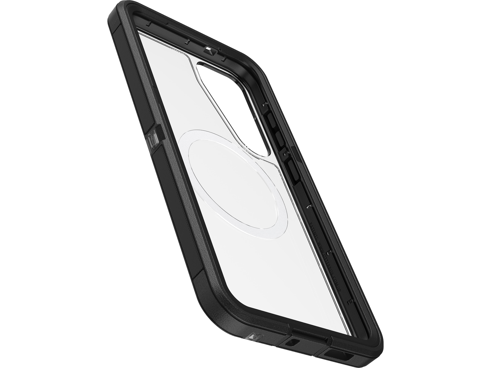 OtterBox Galaxy S25+ Defender XT deksel (gjennomsiktig/sort) Mobildeksel