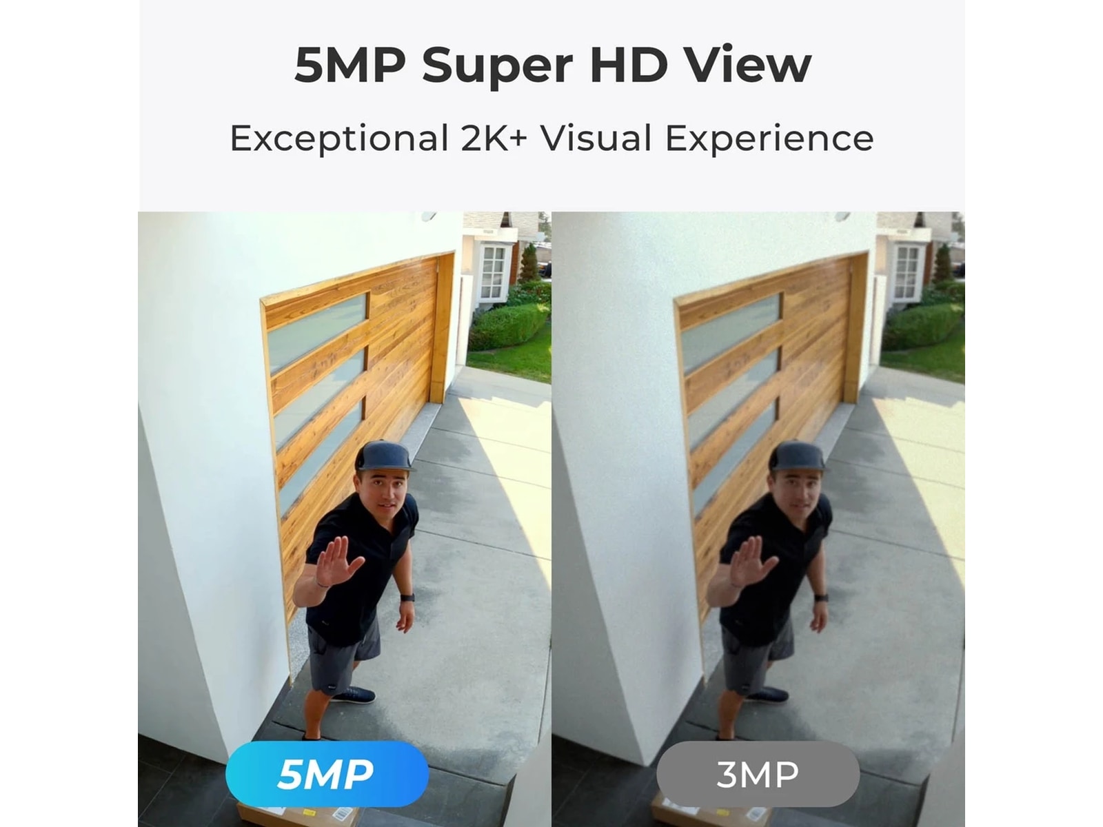 Reolink Home Hub med 4x Argus 3 pro kamera Overvåkningskameraer