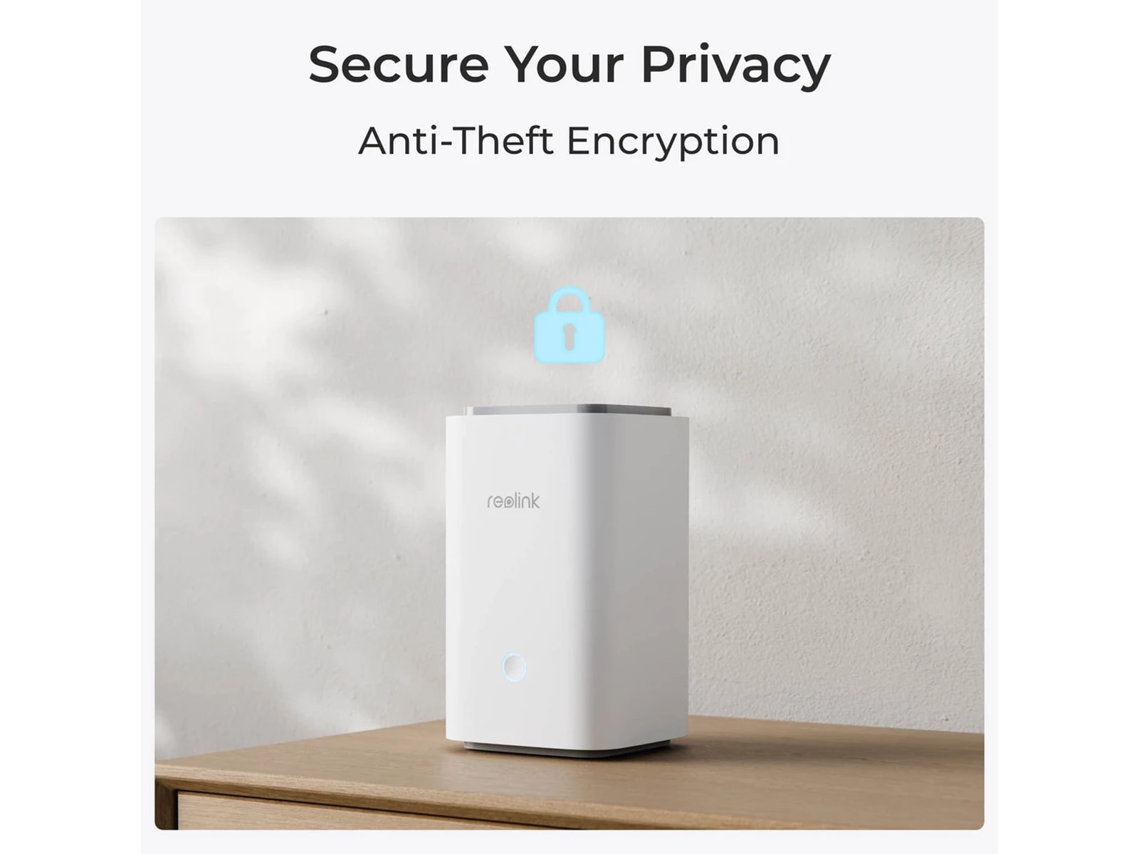 Reolink Home Hub med 4x Argus 3 pro kamera Overvåkningskameraer