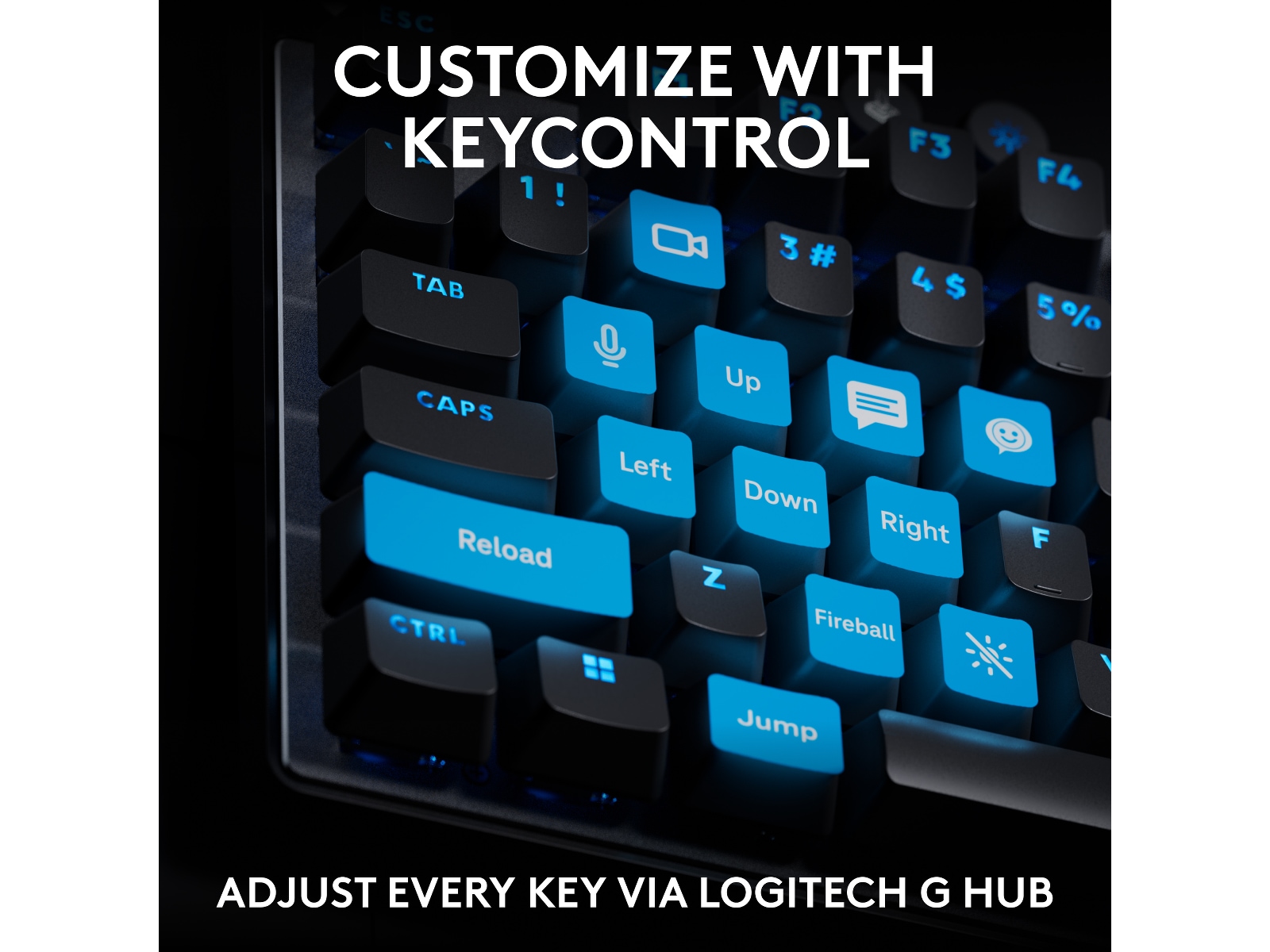 Logitech G Pro X TKL Rapid gamingtastatur (sort) Gamingtastatur