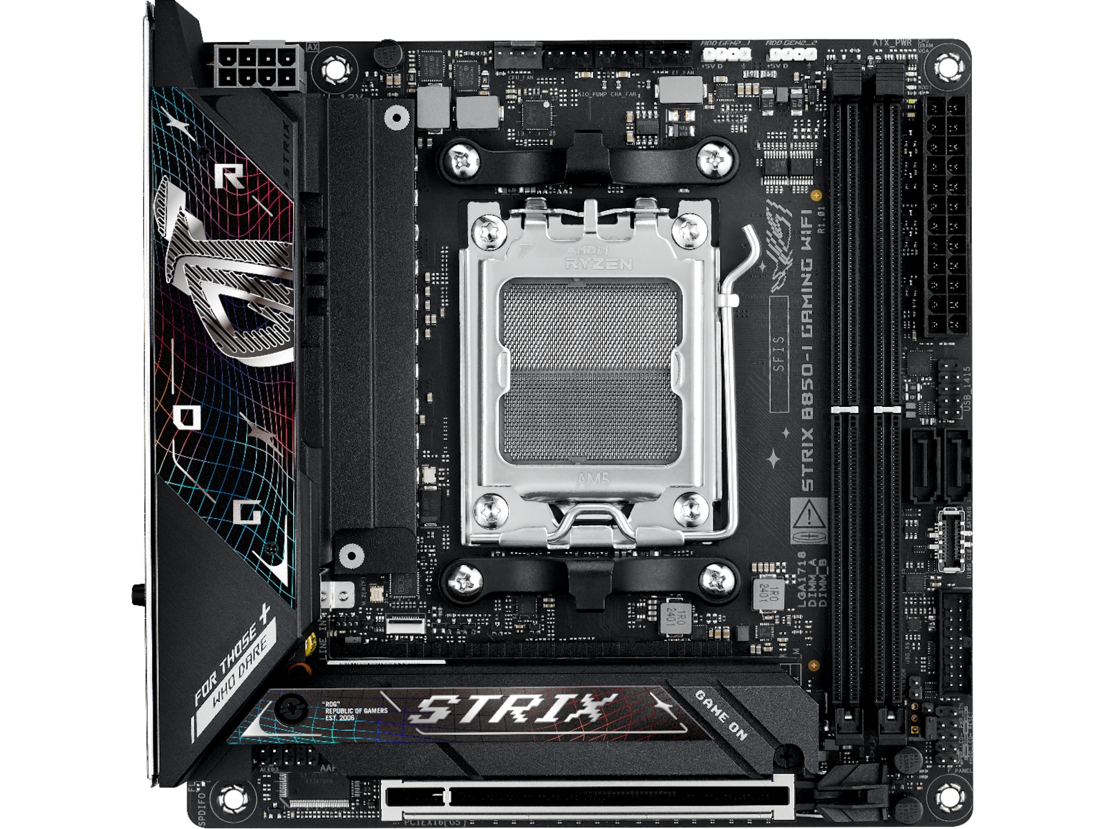 ASUS ROG STRIX B850-I GAMING WIFI Hovedkort AMD Socket