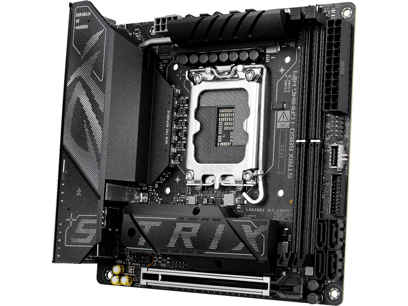ASUS ROG STRIX B860-I GAMING WIFI Hovedkort Intel Socket
