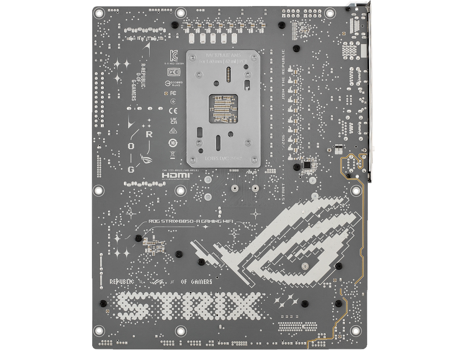ASUS ROG STRIX B850-A GAMING WIFI Hovedkort AMD Socket