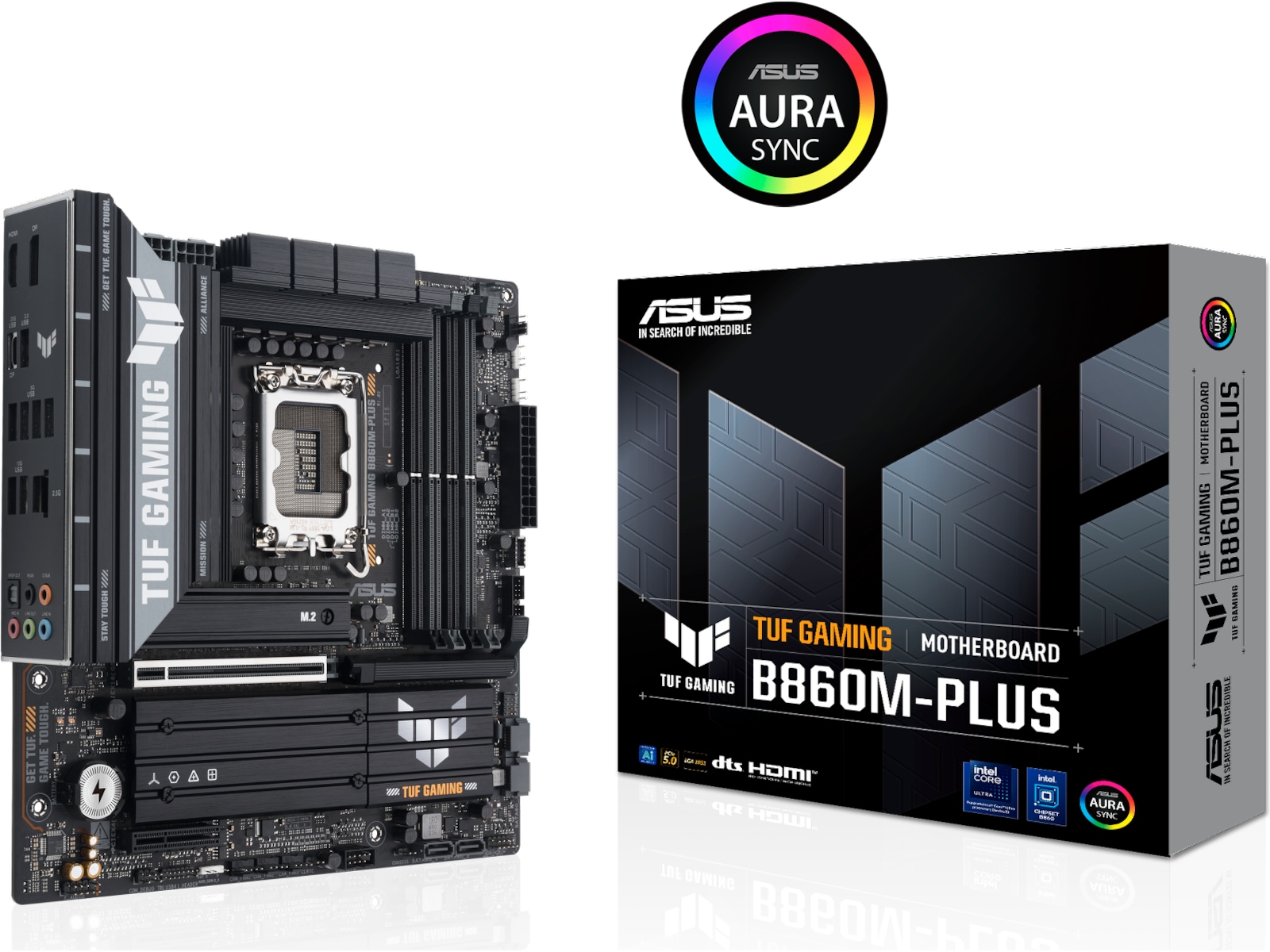ASUS TUF GAMING B860M-PLUS Hovedkort Intel Socket