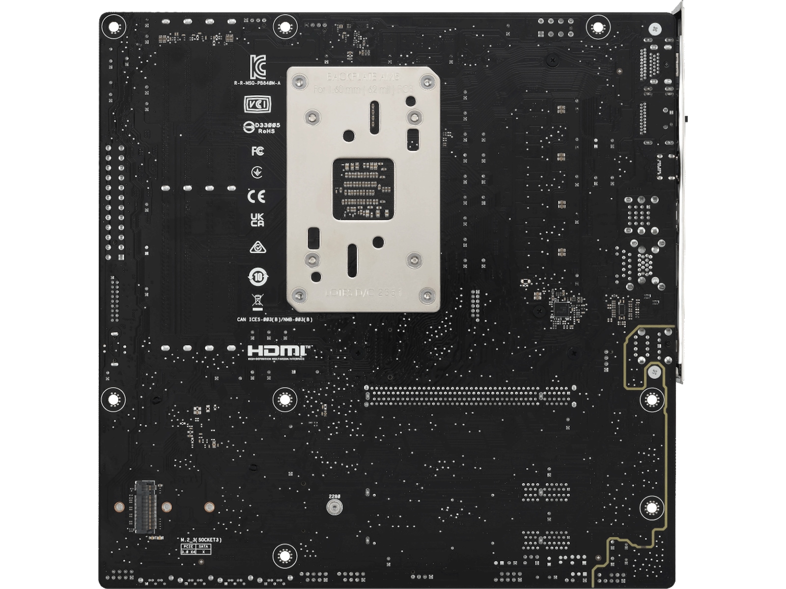 ASUS PRIME B840M-A-CSM Hovedkort AMD Socket