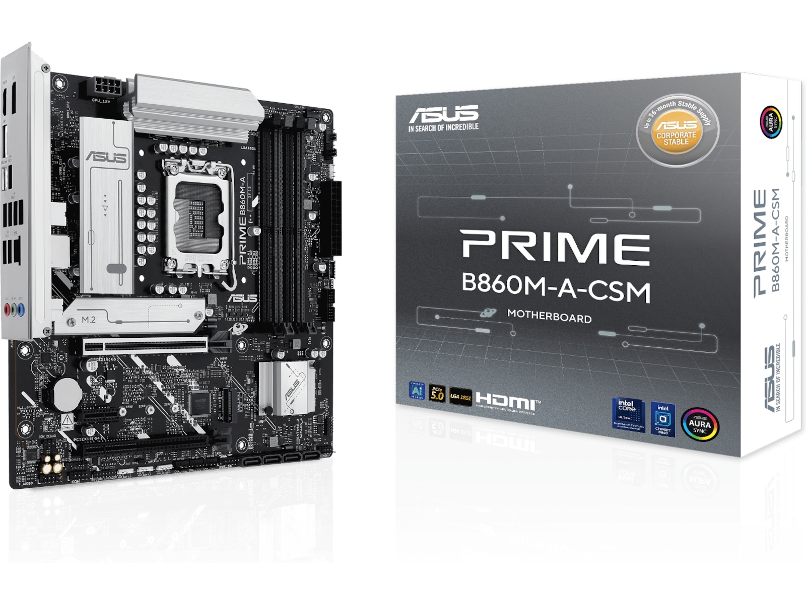 ASUS PRIME B860M-A-CSM Hovedkort Intel Socket