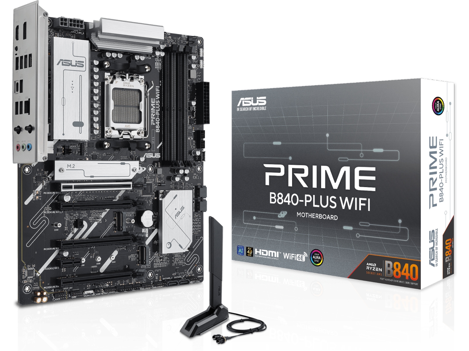 ASUS PRIME B840-PLUS WIFI Hovedkort AMD Socket