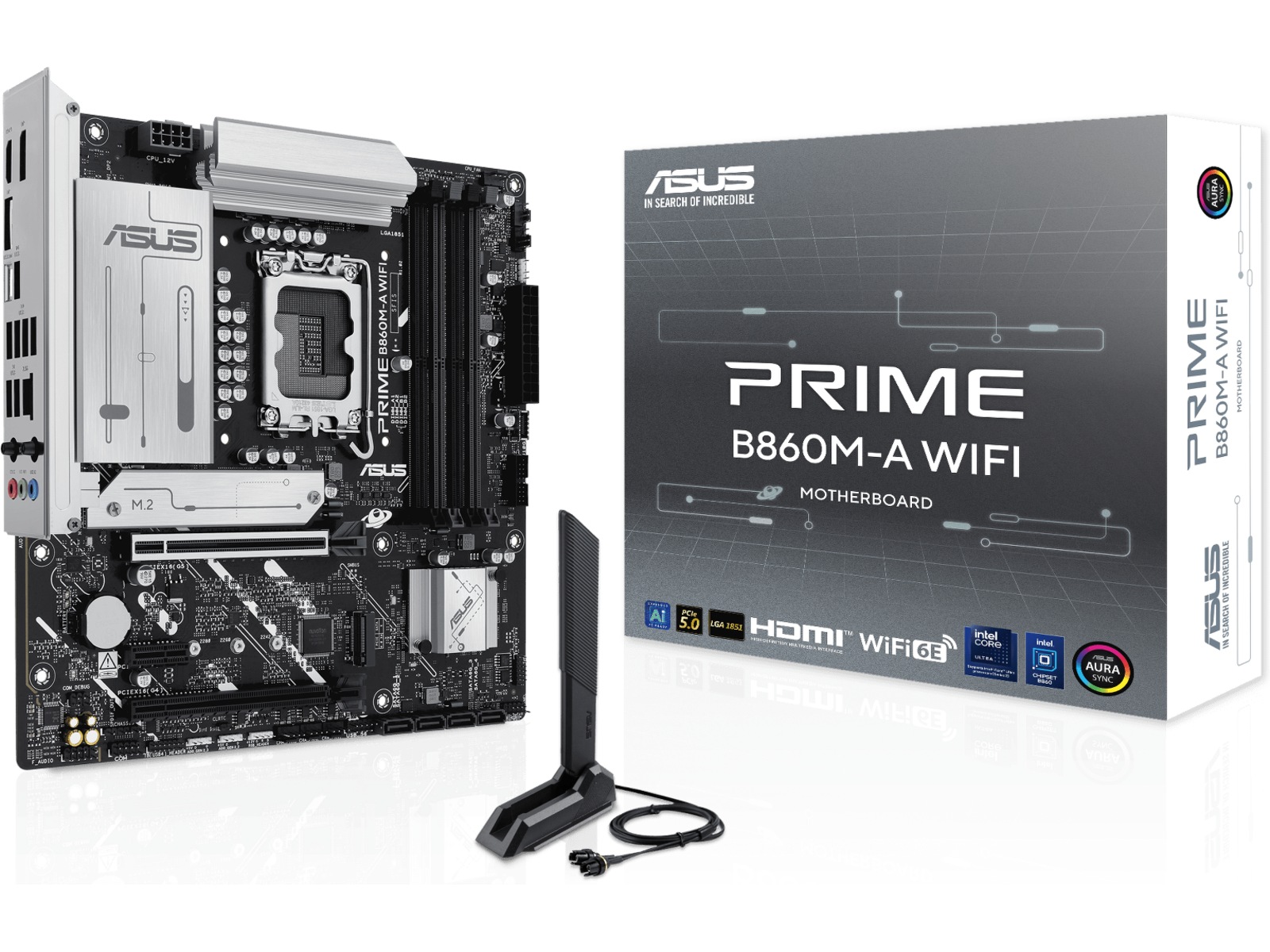 ASUS PRIME B860M-A WIFI Hovedkort Intel Socket