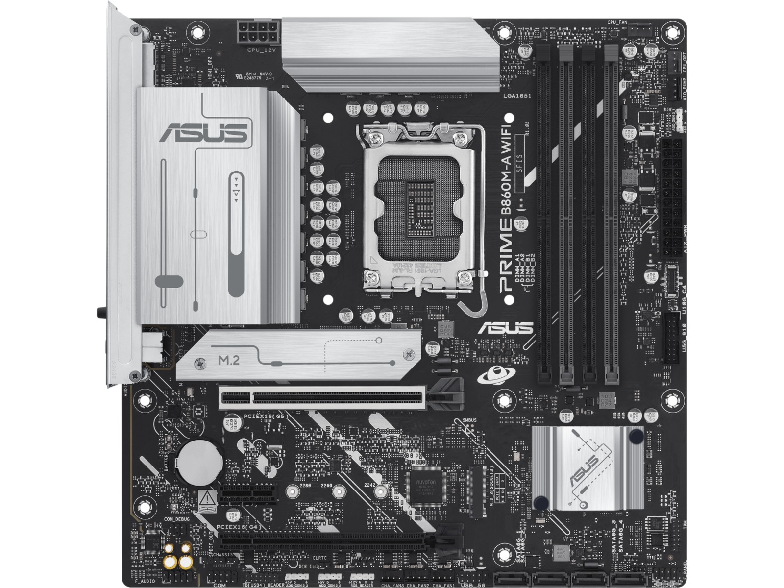 ASUS PRIME B860M-A WIFI Hovedkort Intel Socket