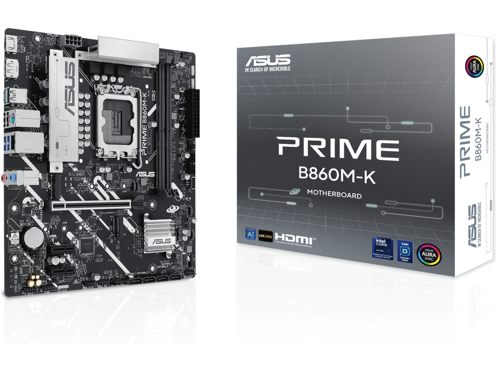 ASUS PRIME B860M-K Hovedkort Intel Socket