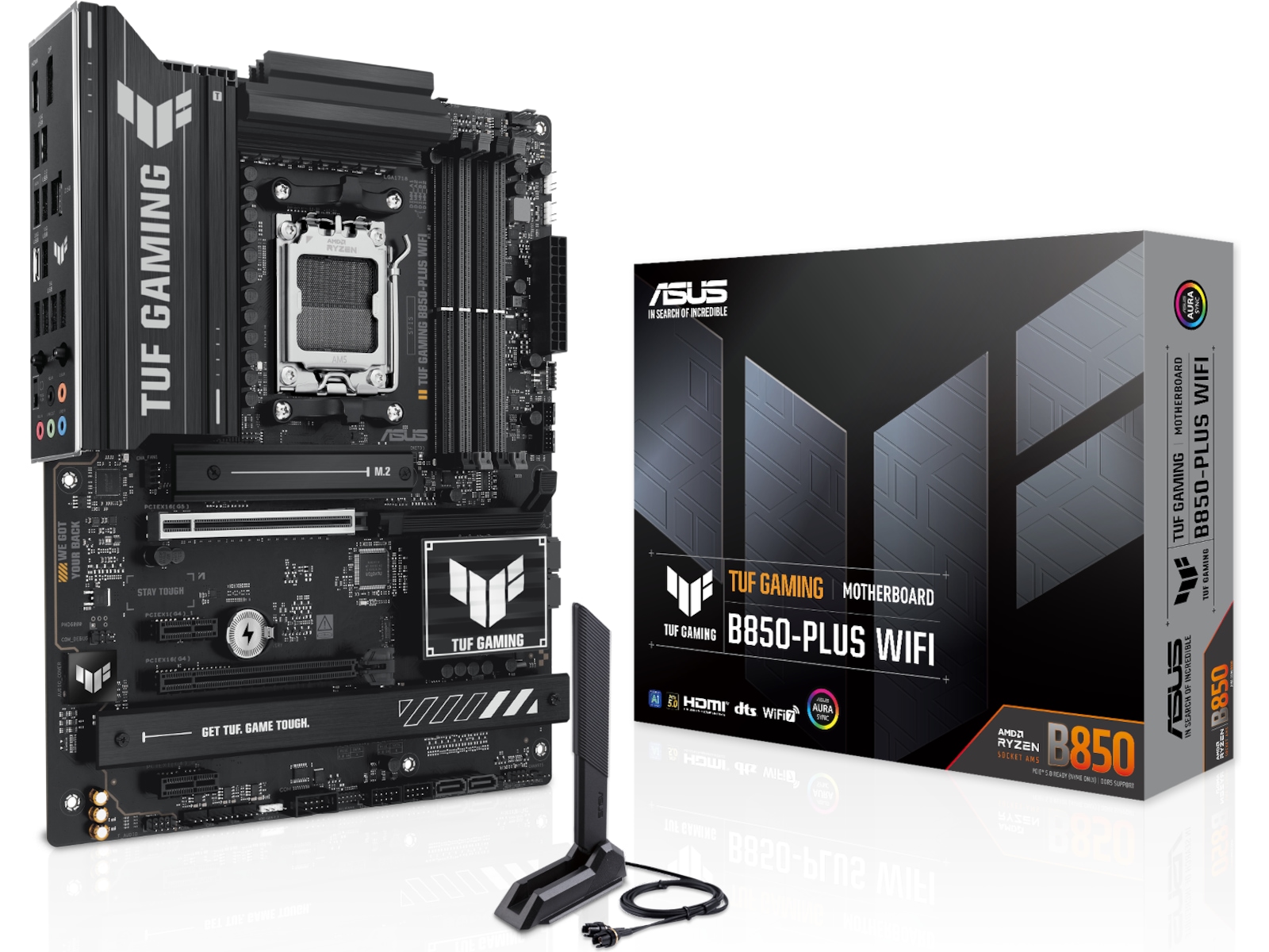 ASUS TUF GAMING B850-PLUS WIFI Hovedkort AMD Socket