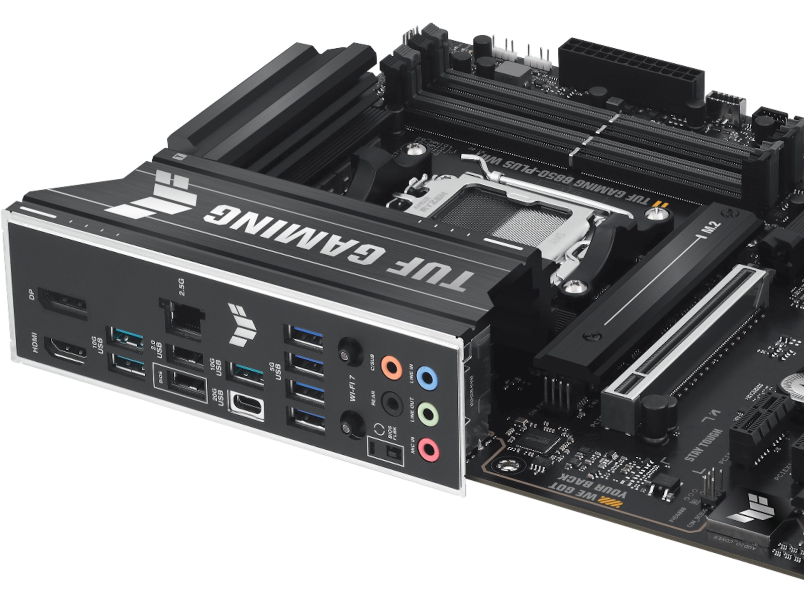 ASUS TUF GAMING B850-PLUS WIFI Hovedkort AMD Socket