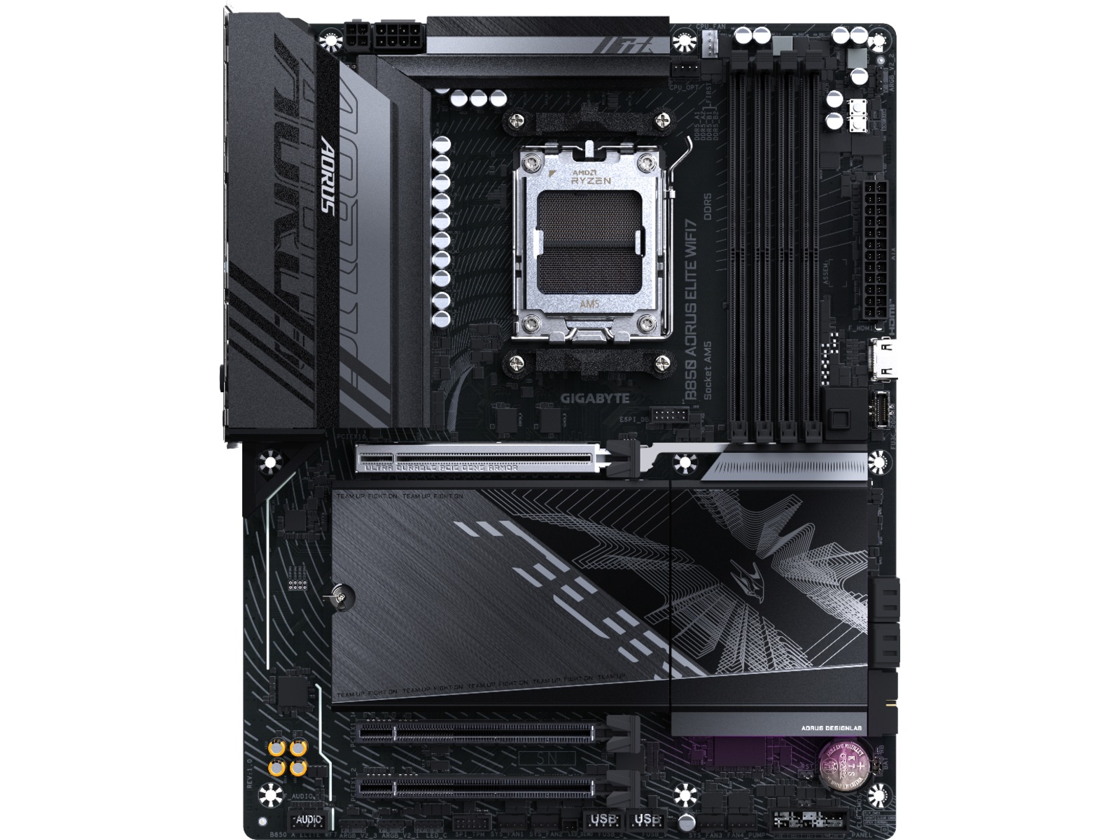 Gigabyte B850 AORUS ELITE WF7 Hovedkort AMD Socket