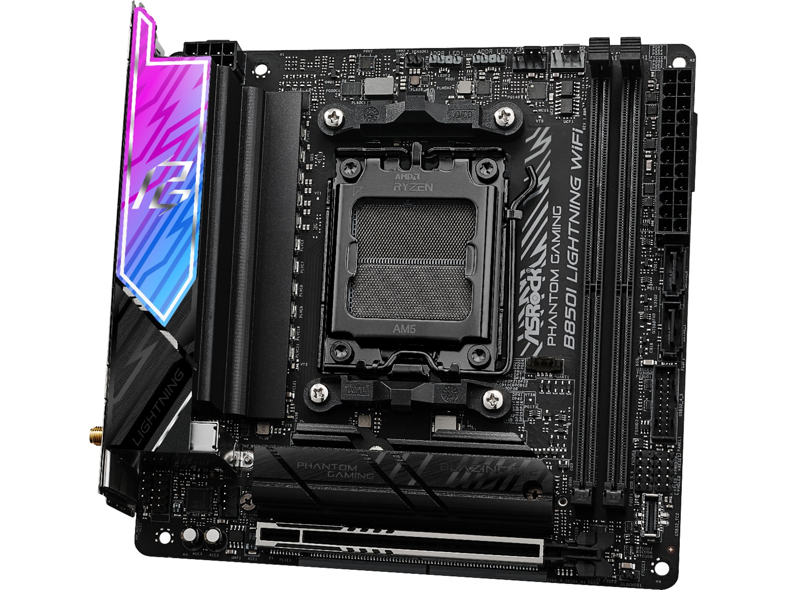 ASRock B850I Lightning WiFi Hovedkort AMD Socket