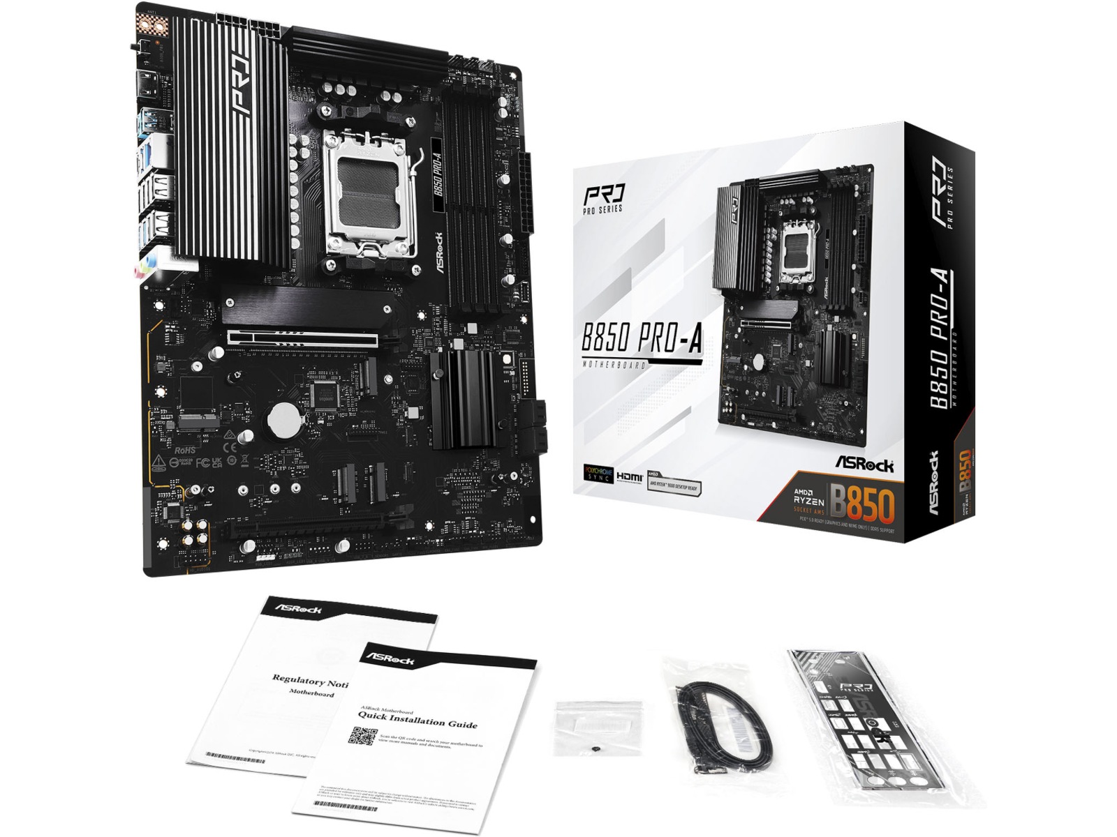 ASRock B850 Pro-A Hovedkort AMD Socket