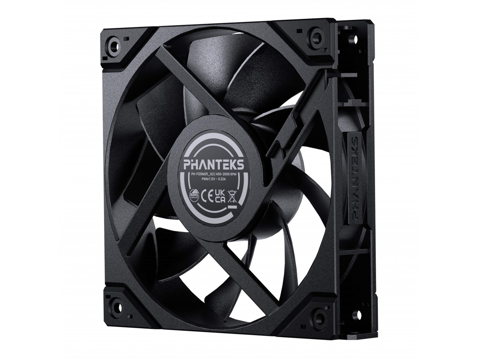 Phanteks M25 Gen2 120mm Vifte (sort) Vifter