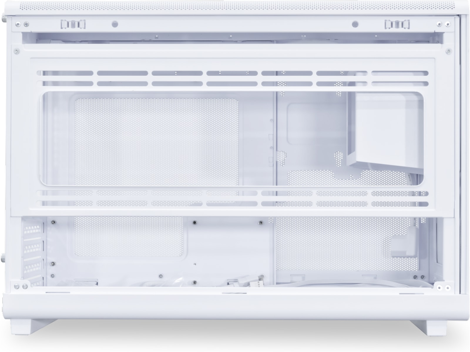 Lian Li A3- mATX-WD (hvit/beech) Midi tower